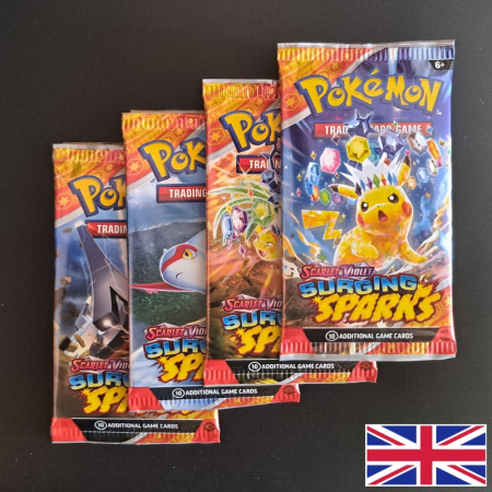 Surging Sparks Booster Pack - Artwork Set